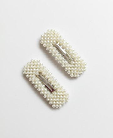 Rectangular pearl Pins